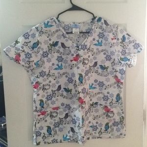 Holiday bird song scrub M